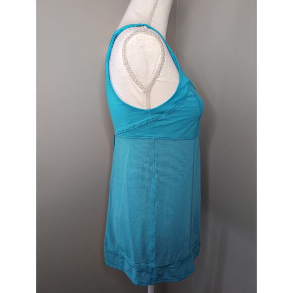 Lululemon Run TaTa tanktop athletic sporty blue tank top - Picture 5 of 7